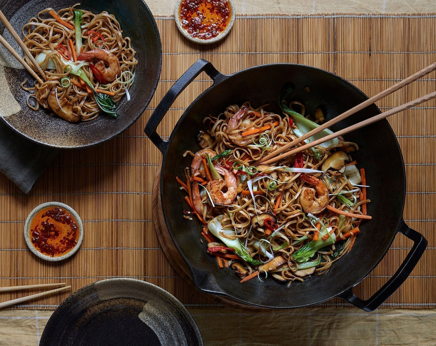 Longevity Prawn Noodles