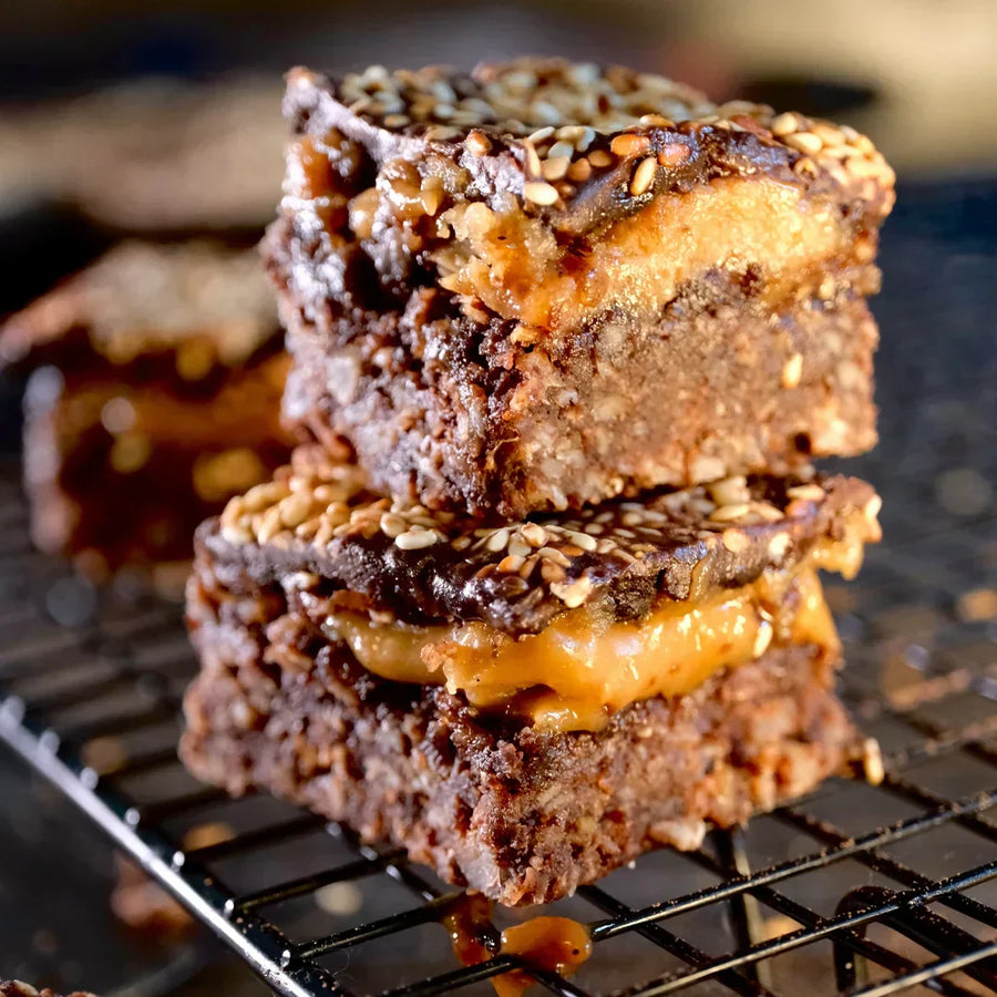 Salted Tahini Brownie