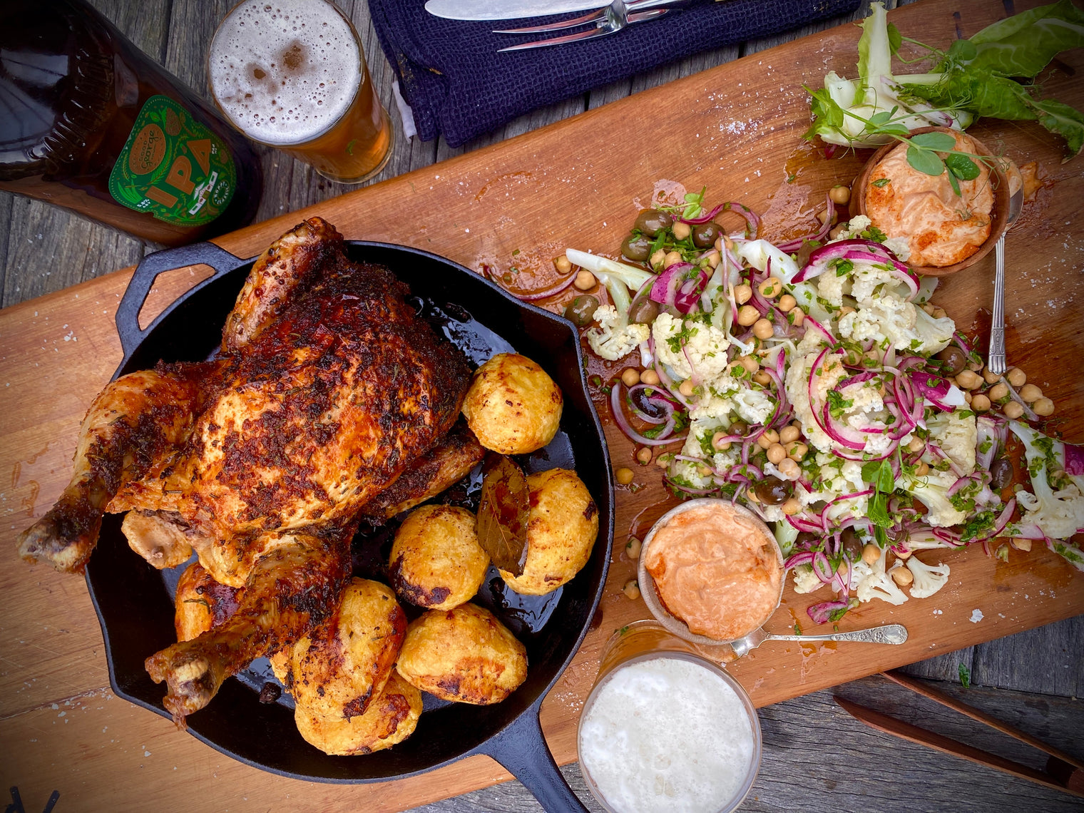 Zesty Herby Roast Chicken