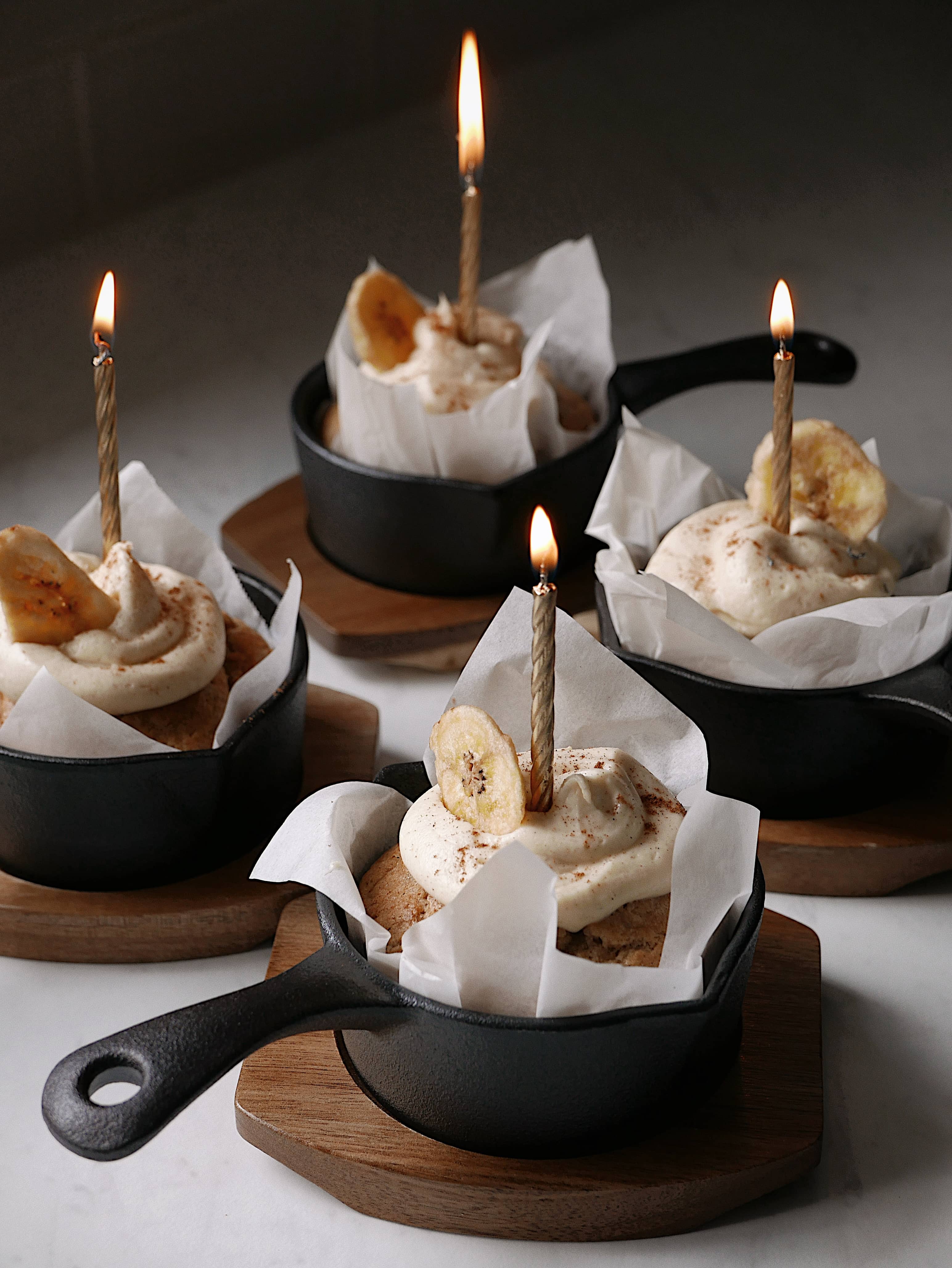 Banana Birthday Muffins