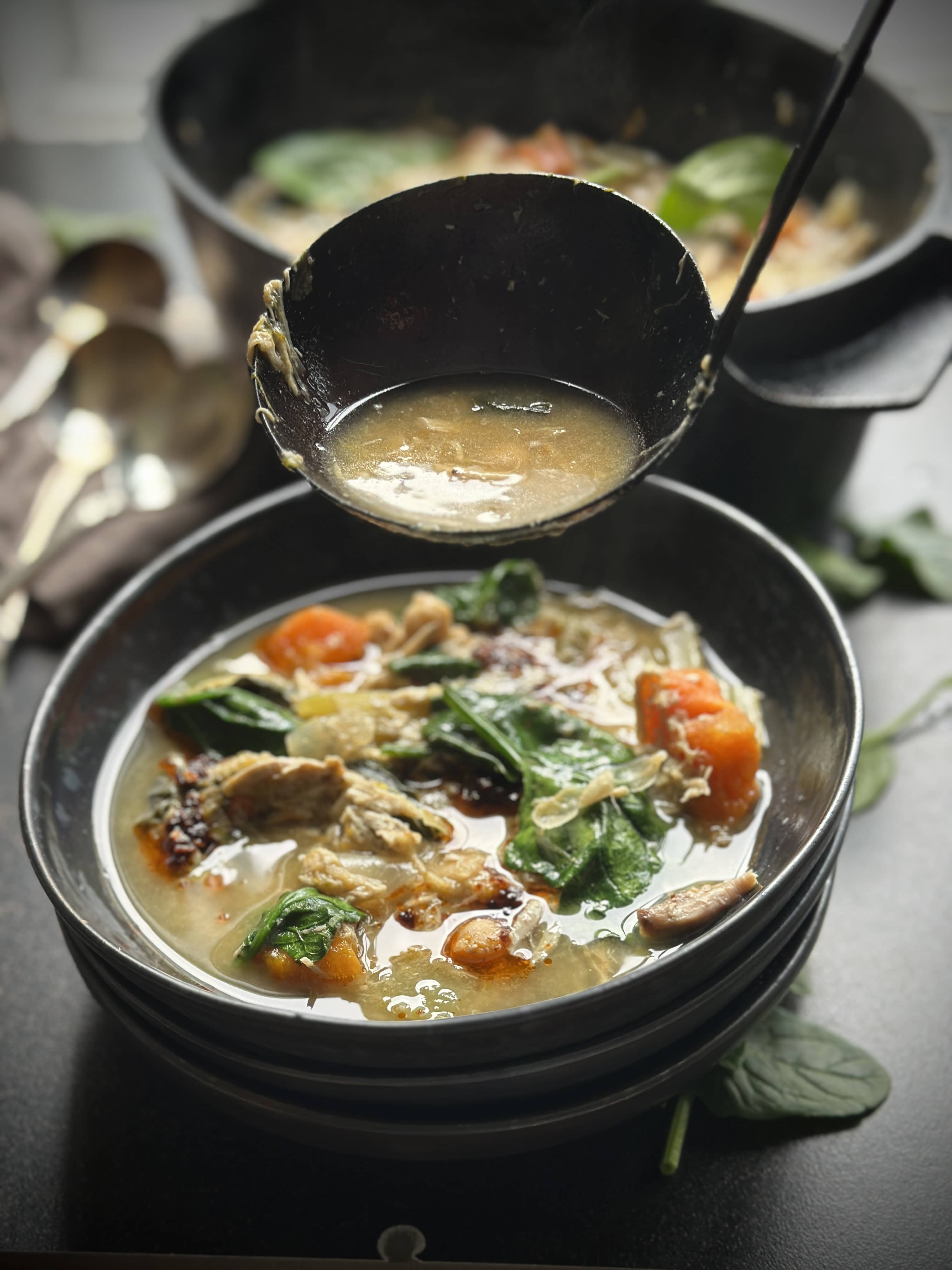 Chicken Chickpea Soup
