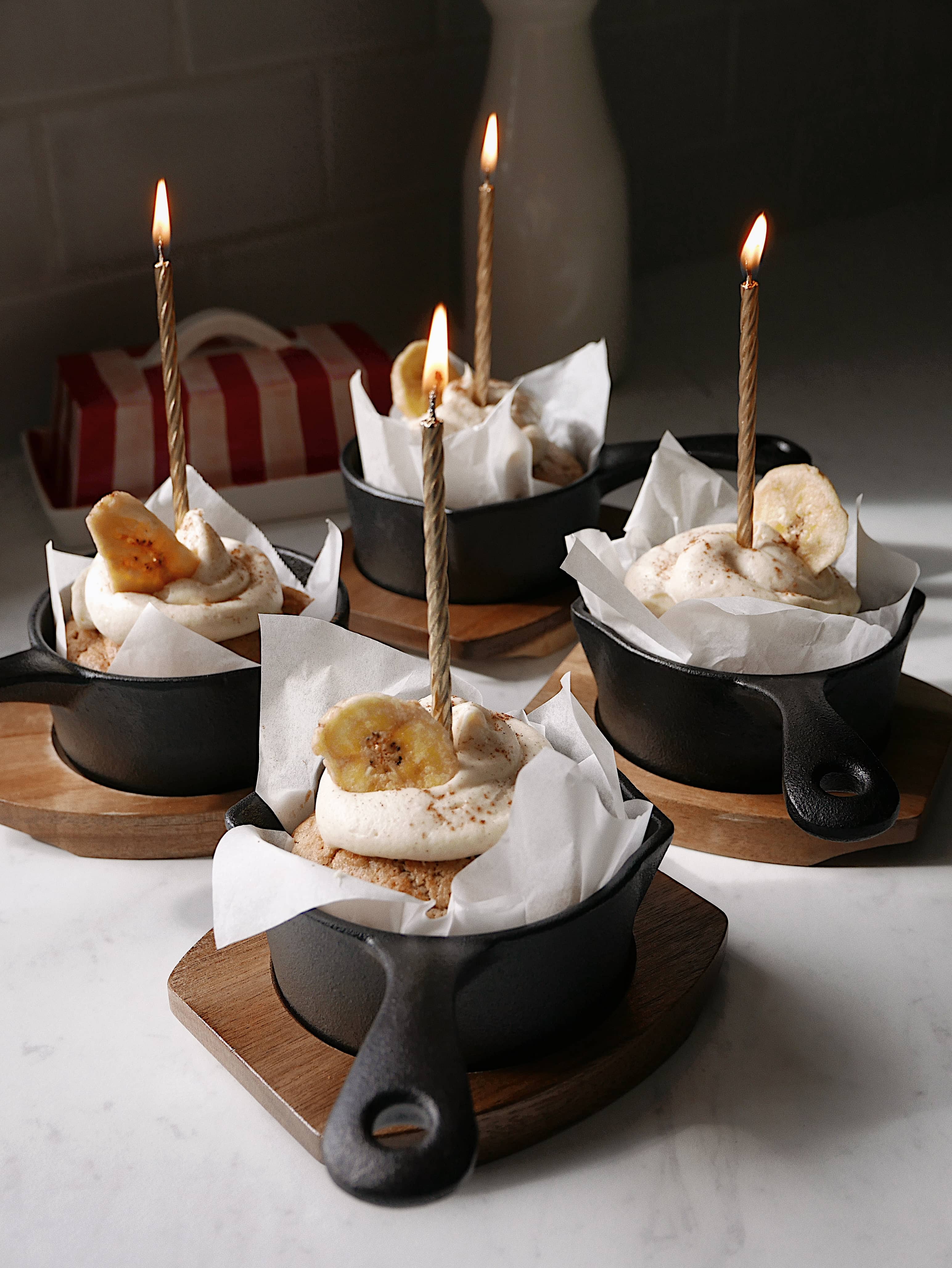 Banana Birthday Muffins