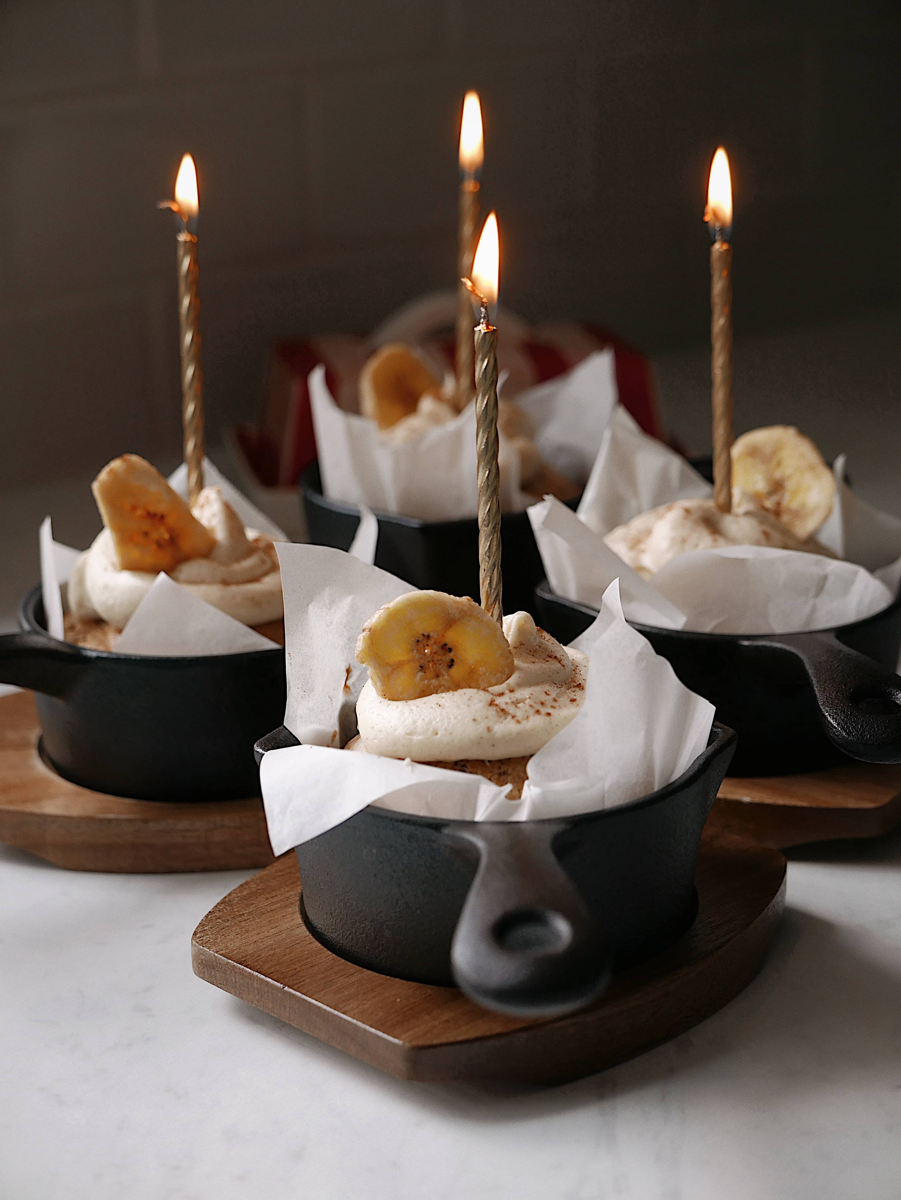 Banana Birthday Muffins