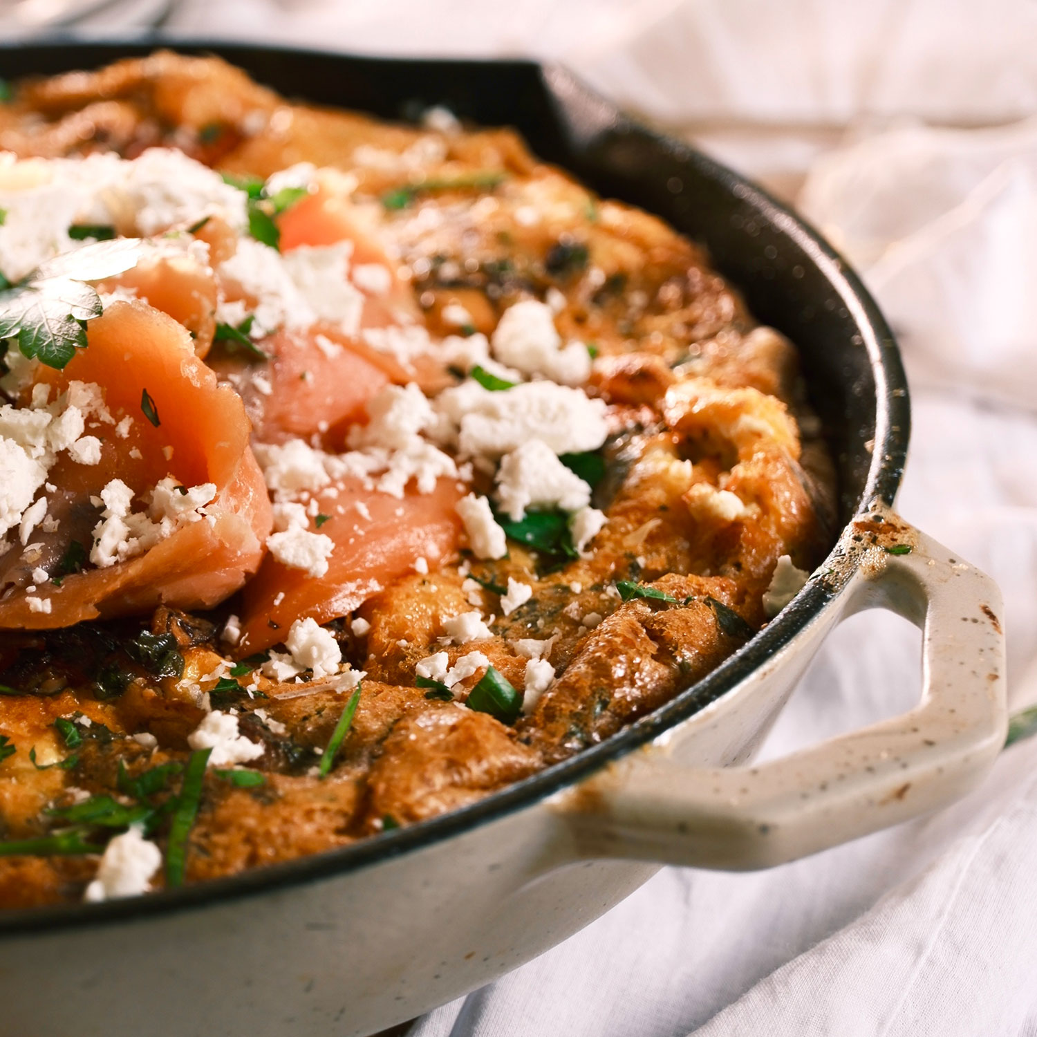 Potato Feta Frittata