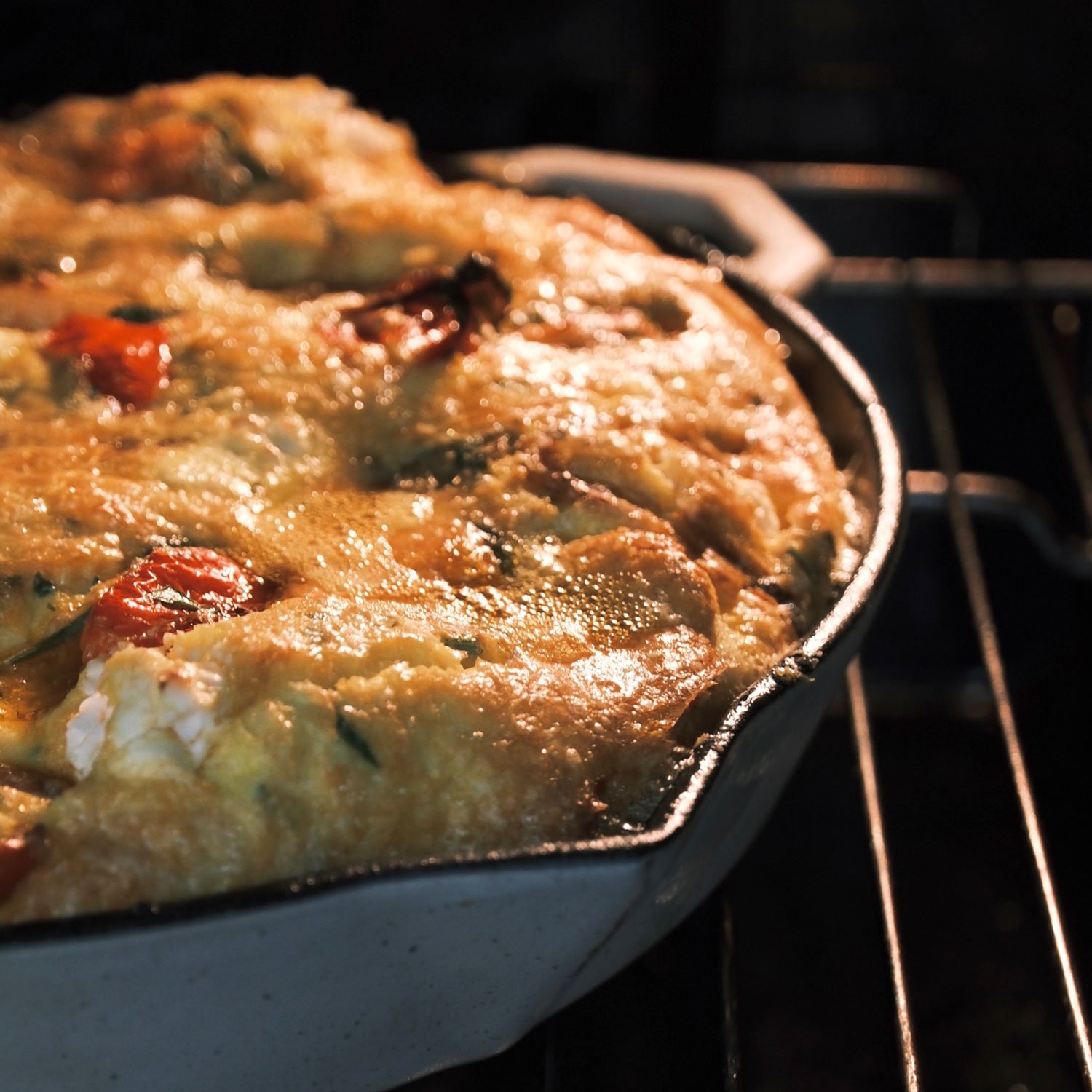 Potato Feta Frittata