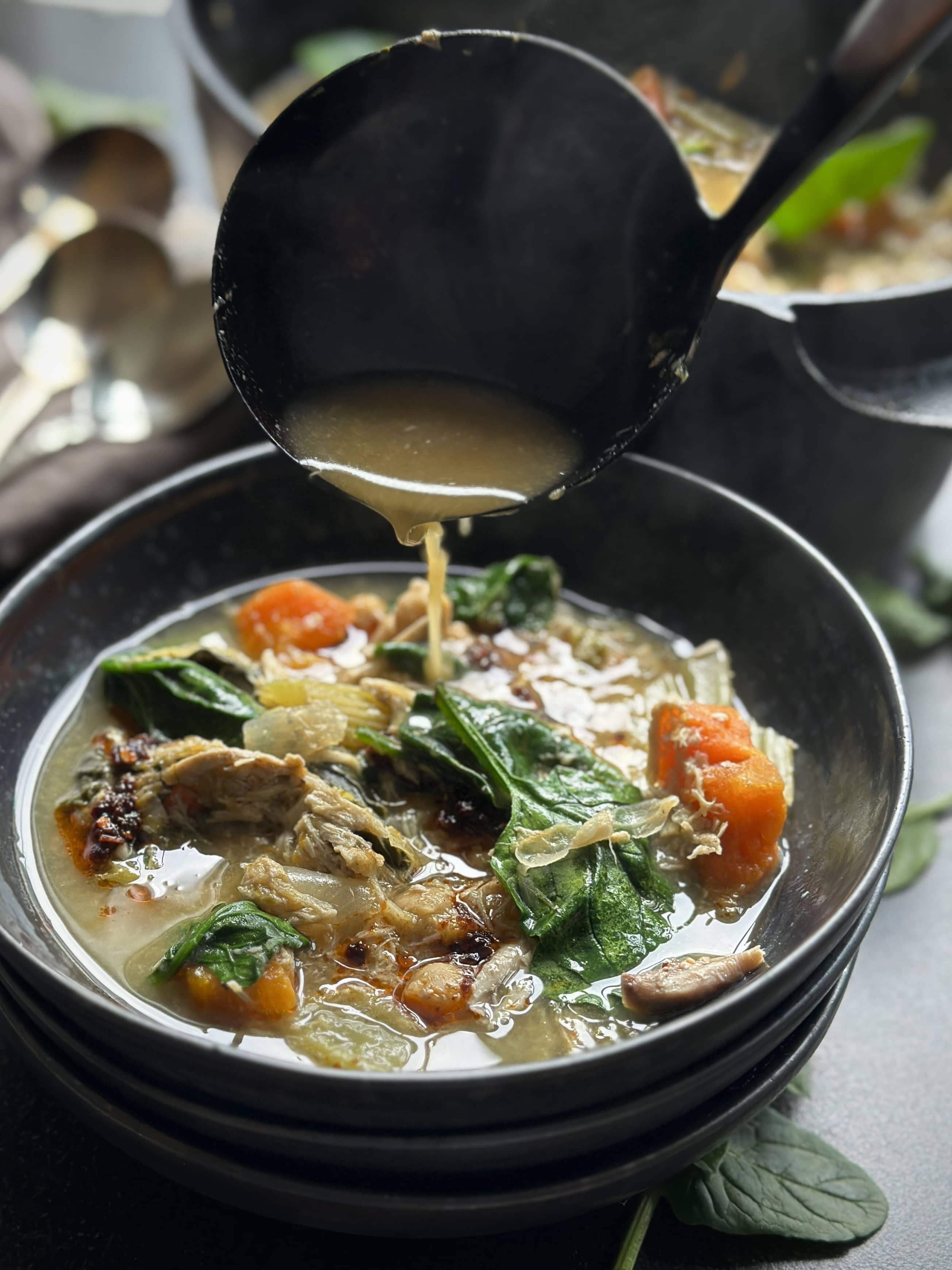 Chicken Chickpea Soup