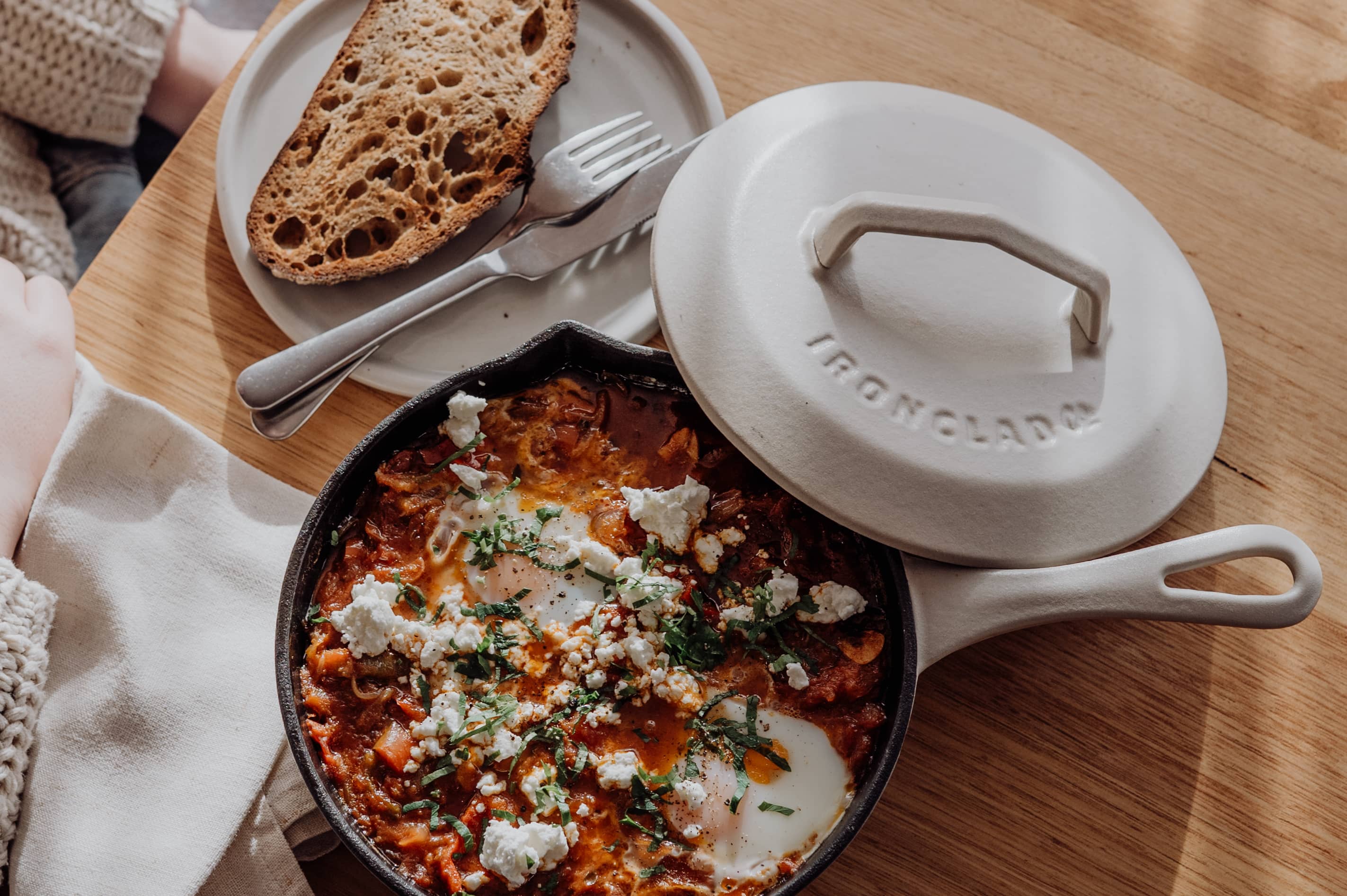 Spiced Tomato Baked Eggs