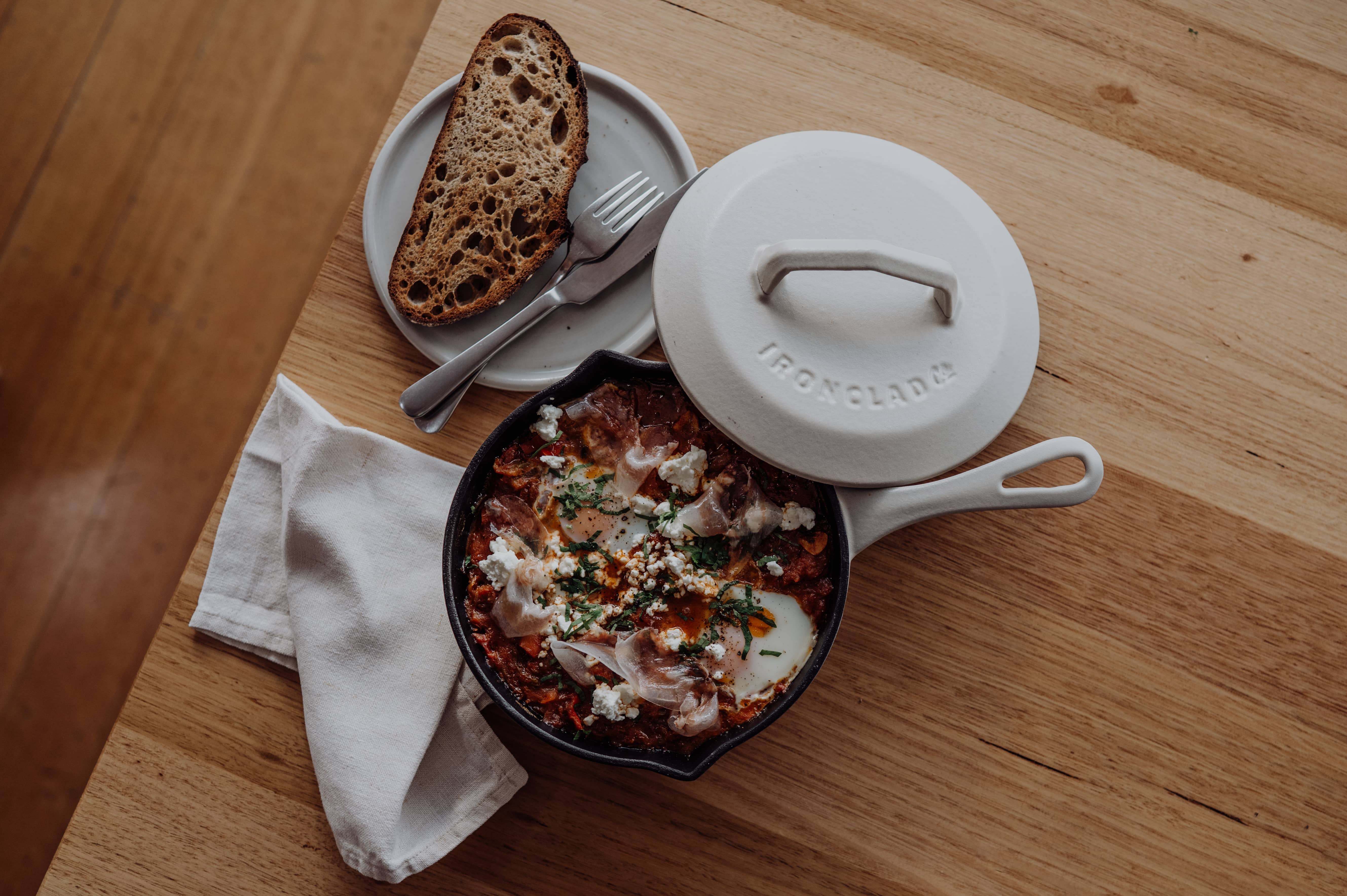 Spiced Tomato Baked Eggs