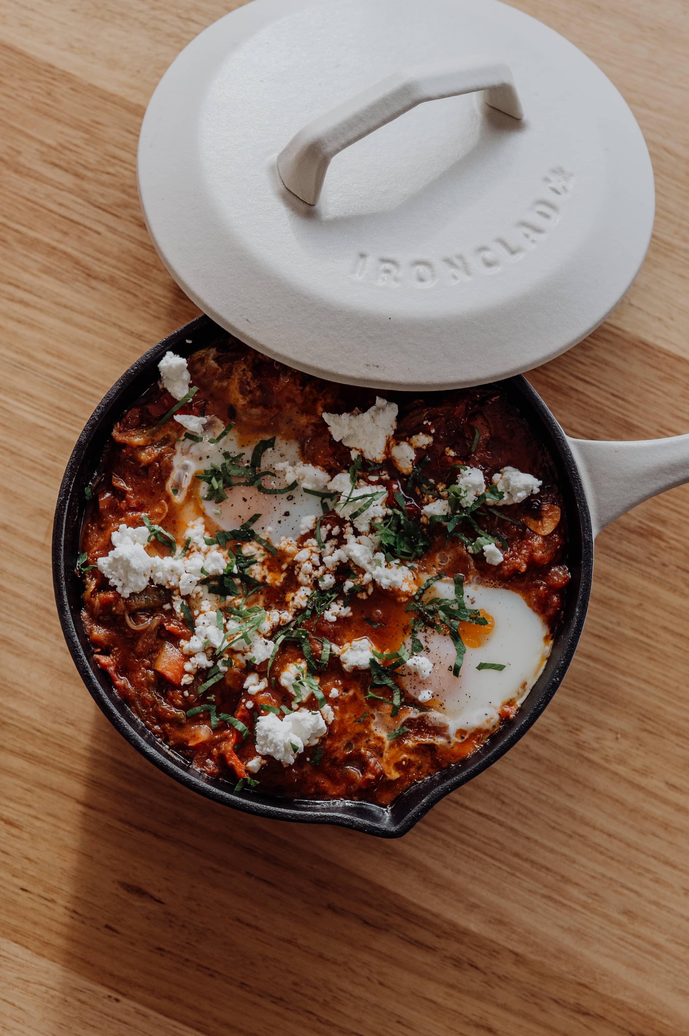 Spiced Tomato Baked Eggs